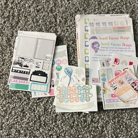 Misc. planner Sticker Set - Picture 2 of 2